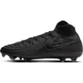 Nike Phantom Luna 2 Elite Hgh Top-fodboldstøvler til græs - sort