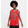 Nike Chicago Bulls 2023/24 Icon Edition Nike NBA Swingman-trøje til større børn - rød