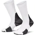 Jordan Stødabsorberende Jordan Unicorn Dri-FIT ADV-crewstrømper (1 par) - hvid
