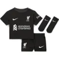Nike Liverpool FC 2024/25 Stadium Away Nike Football Replica-sæt i tre dele til babyer/småbørn - grøn