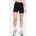 Nike One-cykelshorts med høj talje til kvinder (13 cm) - sort