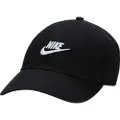 Nike Ustruktureret Nike Club Futura Wash-kasket - sort