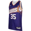 Nike Phoenix Suns 2023/24 Icon Edition Nike Dri-FIT NBA Swingman-trøje til større børn (drenge) - lilla