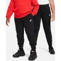 Nike Sportswear Club Fleece-joggers (udvidet størrelse) til større børn - sort