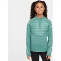 Nike Liverpool FC Academy Winter Warrior Nike Therma-FIT-fodboldtræningstrøje til større børn - grøn