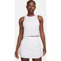 Nike Kort Nike One Classic Dri-FIT-tanktop til kvinder - hvid
