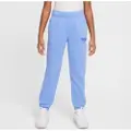 Nike Sportswear-joggers i fleece til piger - blå