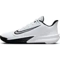Nike Precision 7-basketballsko til mænd - hvid