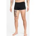 Nike Poly Solid Square-Leg-badebukser til mænd - sort
