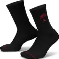 Jordan Everyday-crewstrømper (1 par) - sort