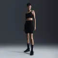 Nike Zenvy-cykelshorts (20 cm) med høj talje til kvinder - sort