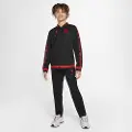 Nike Chicago Bulls Starting 5 Courtside Nike Dri-FIT NBA-tracksuit til større børn - sort