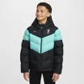 Nike Liverpool FC Nike Football-jakke med hætte og syntetisk fyld til større børn - sort