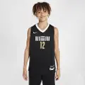 Nike Ja Morant Memphis Grizzlies 2023/24 City Edition Nike Dri-FIT NBA Swingman-trøje til større børn - sort