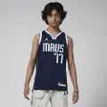 Nike Dallas Mavericks Statement Edition- Nike Dri-FIT Swingman-trøje til større børn - blå