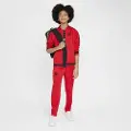 Nike Chicago Bulls Starting 5 Courtside Nike Dri-FIT NBA-tracksuit til større børn - rød