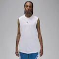 Jordan Sport Dri-FIT-trøje uden ærmer til mænd - hvid