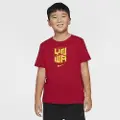 Nike Football Liverpool FC-T-shirt til større børn - rød