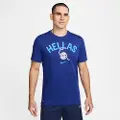 Nike Grækenland Nike Basketball-T-shirt til mænd - blå