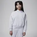 Jordan Brooklyn Essentials-pullover-hættetrøje til større børn - grå