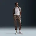 Nike Sportswear Phoenix Fleece-sweatpants med mellemhøj talje til kvinder - brun