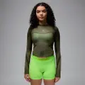 Jordan Langærmet Jordan Sport Dri-FIT-trøje til kvinder - sort