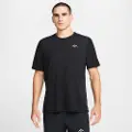 Nike Kortærmet Nike Solar Chase Dri-FIT ADV-løbetrøje til mænd - sort