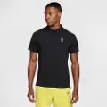 Nike NikeCourt Advantage Dri-FIT-tennispolo til mænd - sort