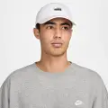 Nike Ustruktureret Nike Club-kasket - hvid