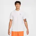 Nike NikeCourt Advantage Dri-FIT-tennispolo til mænd - hvid
