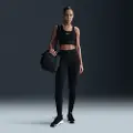 Nike Højtaljede Nike Universa-leggings i 7/8-længde uden søm foran til kvinder - sort