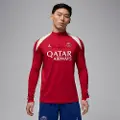 Jordan Maskinstrikket Paris Saint-Germain Strike Fourth Jordan Dri-FIT-træningstrøje til fodbold til mænd - rød