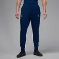 Jordan Maskinstrikkede Paris Saint-Germain Strike Fourth Jordan Dri-FIT-fodboldbukser til mænd - blå