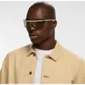 Nike Echo Shield-solbriller med spejlglas - hvid