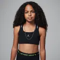 Jordan Dri-FIT Sport Indy-bh til større børn - sort