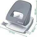 Leitz Hulapparat 5008 2 hul 30 ark blå 50080035 Modsvarer: N/A