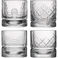 La Rochère - Whiskyglas Dandy 4 glas med forskellige motiver La Rochere - Transparent - Glas - - Homeroom