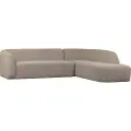 Woood - Hjørnesofa højre Sloping - Grå - 4-pers. sofaer - - Homeroom