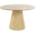 House Nordic - Spisebord Bolton, Ø120 - Beige - Spiseborde - - Homeroom