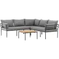 Venture Home - Loungesæt Penh - Sort - Loungesofaer - - Homeroom