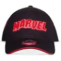 Marvel Logo Red & White Baseballkasket