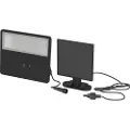 Eglo PANETTIERI SOLCELLE VÆG 1500LM M/SENSOR SORT/HVID