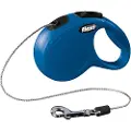 Flexi Rolleline Classic - Cord Leash - Blå - XS - 3 meter