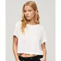 Superdry Slouchy Cropped T-shirt Med Korte ærmer