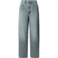 Pepe Jeans Pepe Jeanstil kvinder. PL204739UI9 Grå Addison Barrel Jeans (27/28), Casual, Bomuld, Denim, Bæredygtig