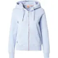 Superdry Superdrytil kvinder. W2012358A Essential sweatshirt blå (M), Casual, Bomuld, Bæredygtig