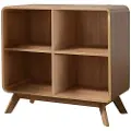 Loft 24 - Bogreol med 4 enheder Cassie - Brun - Bogreoler - - Homeroom