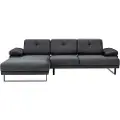 Atelier Del Sofa - Hjørnesofa Mustang Left - Grå - Sofaer - - Homeroom