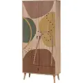 Hannah Home - Garderobeskab - Cany - Beige - Tøjopbevaring - - Homeroom