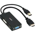 Lindy Hdmi Til Dp/dvi/vga-konverter